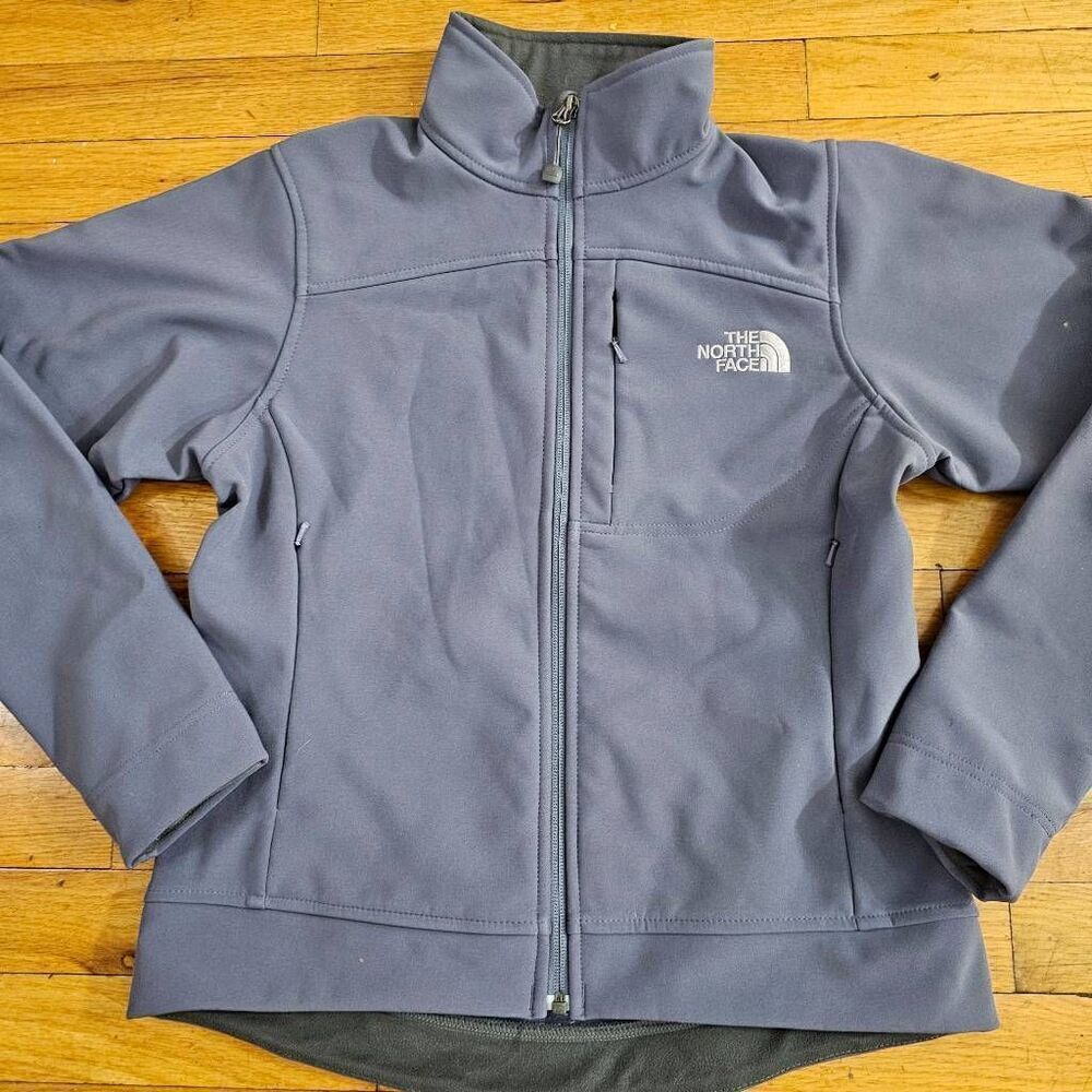 The North Face Apex Bionic Womens Size XS Gray Softshell Full Zip Jacket - Picture 2 of 7